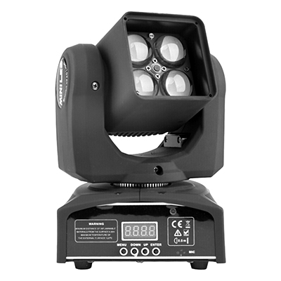 4顆LED迷你調(diào)焦光束搖頭