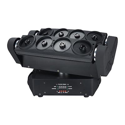 雙排搖頭蜘蛛激光燈